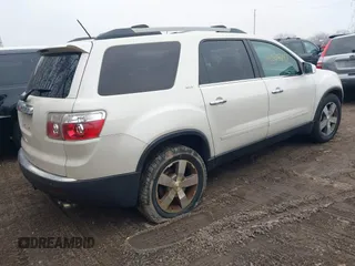 2012 GMC Acadia SLT2 with VIN 1GKKRSED3CJ338615, listed as a IAAI auction lot 41554642 with 178,707 mi miles. Bid and sale history available at carsss.com. Image 4.