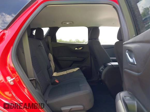 2022 Chevrolet Blazer LT with VIN 3GNKBHR4XNS176035, listed as a IAAI auction lot 42053596 with 17,442 mi miles and . Bid and sale history available at DreamBid. Image 8.