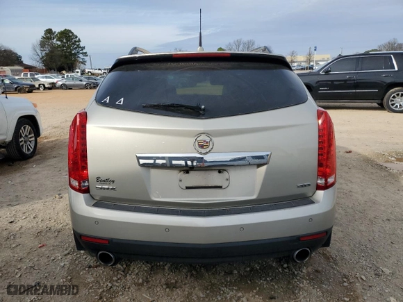 2014 Cadillac SRX Performance Collection with VIN 3GYFNCE34ES660911, listed as a Copart auction lot 44977675 with 106,713 mi miles and Salvage Title. Bid and sale history available at carsss.com. Image 6.