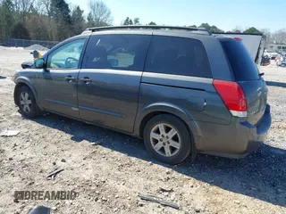 2004 Nissan Quest S z VIN 5N1BV28U44N341886, wystawiony jako IAAI lot #41661547 z przebiegiem 209 530 mil mil oraz . Historia ofert i sprzedaży dostępna na DreamBid. Obrazek 3.