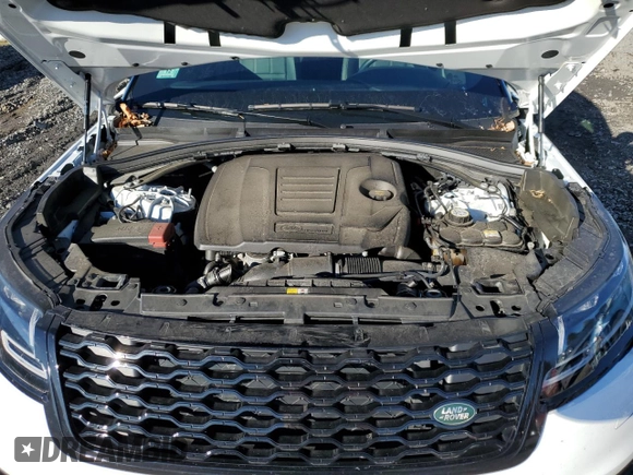 2022 Land Rover Range Rover Velar R-Dynamic S with VIN SALYT2EX1NA330283, listed as a Copart auction lot 80450923 with 22,325 mi miles. Bid and sale history available at carsss.com. Image 12.