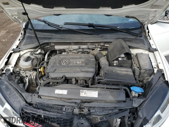 2016 Volkswagen Golf GTI SE w/Performance Pkg with VIN 3VW547AUXGM015744, listed as a Copart auction lot 47677445 with 130,490 mi miles and Salvage Title. Bid and sale history available at carsss.com. Image 13.