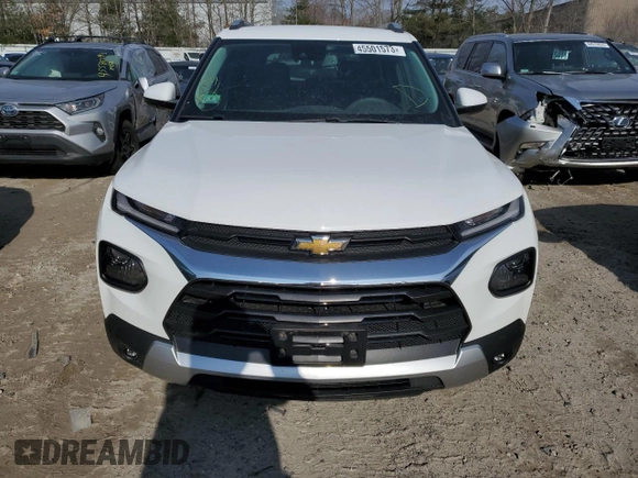 2021 Chevrolet TrailBlazer LT with VIN KL79MRSL8MB169696, listed as a Copart auction lot 45501573 with 16,187 mi miles. Bid and sale history available at carsss.com. Image 5.