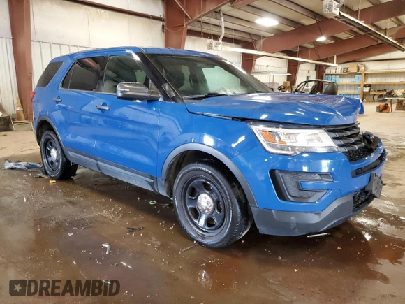 2019 Ford Police Interceptor Utility z VIN 1FM5K8AT1KGB15719, wystawiony jako Copart lot #65549154 z przebiegiem 81 581 mil mil oraz Nie do naprawy. Historia ofert i sprzedaży dostępna na DreamBid. Obrazek 4.
