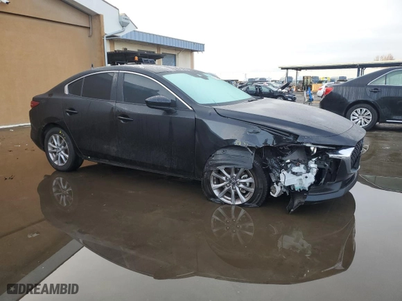 2021 Mazda Mazda3 Sedan 2.5 S with VIN JM1BPAAL2M1345372, listed as a Copart auction lot 85343564 with NaN miles and Salvage Title. Bid and sale history available at carsss.com. Image 4.