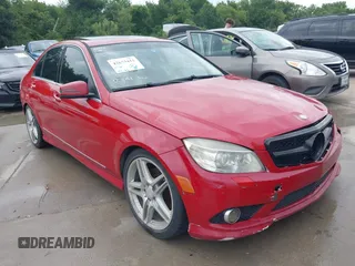 2010 Mercedes-Benz C 300 Sport with VIN WDDGF5EB5AR090186, listed as a IAAI auction lot 42673413 with 195,799 mi miles and . Bid and sale history available at DreamBid. Image 1.