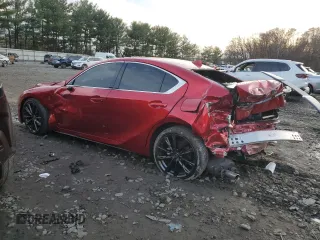 2023 Lexus IS with VIN JTHBZ1B25P5068468, listed as a Copart auction lot 82749414 with 12,517 mi miles and Salvage Title. Bid and sale history available at carsss.com. Image 2.