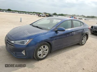 2020 Hyundai Elantra SEL with VIN 5NPD84LF1LH610191, listed as a Copart auction lot 53399275 with 75,338 mi miles and Clean title. Bid and sale history available at DreamBid. Image 1.
