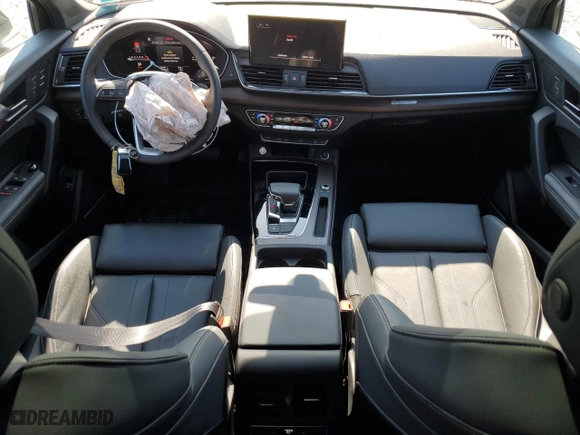 2023 Audi Q5 Sportback S line Premium Plus with VIN WA15AAFYXP2108382, listed as a Copart auction lot 70910494 with 25,081 mi miles and Salvage Title. Bid and sale history available at carsss.com. Image 8.