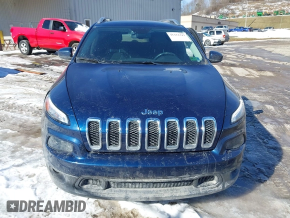 2018 Jeep Cherokee Latitude Plus with VIN 1C4PJMLX0JD529969, listed as a IAAI auction lot 41412343 with 98,506 mi miles. Bid and sale history available at carsss.com. Image 12.
