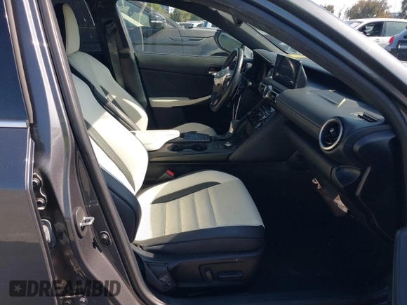 2021 Lexus IS 350 F Sport with VIN JTHGZ1B28M5047647, listed as a IAAI auction lot 42485887 with 27,544 mi miles and . Bid and sale history available at DreamBid. Image 5.