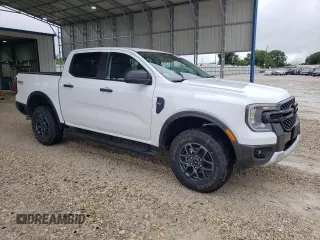 2024 Ford Ranger XLT with VIN 1FTER4HH0RLE43158, listed as a Copart auction lot 59616775 with 6,267 mi miles and Salvage title. Bid and sale history available at DreamBid. Image 4.