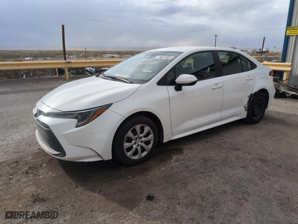 2024 Toyota Corolla LE with VIN 5YFB4MDE1RP110424, listed as a Copart auction lot 52169515 with 36,122 mi miles and Clean Title. Bid and sale history available at carsss.com. Image 1.