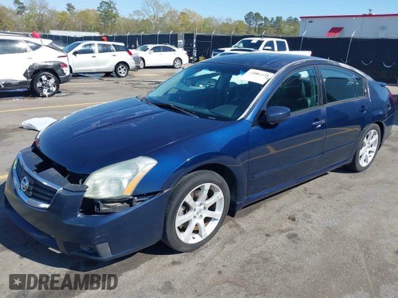 2008 Nissan Maxima SE z VIN 1N4BA41E78C807347, wystawiony jako IAAI lot #41881229 z przebiegiem Nie podano mil oraz . Historia ofert i sprzedaży dostępna na DreamBid. Obrazek 2.