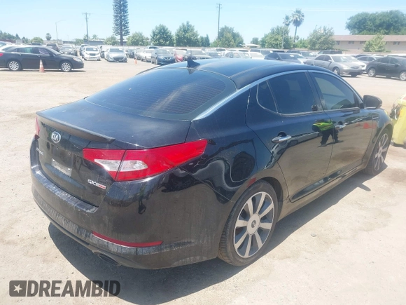 2013 Kia Optima SX with VIN 5XXGR4A61DG208262, listed as a IAAI auction lot 42478895 with 229,916 mi miles and . Bid and sale history available at DreamBid. Image 4.