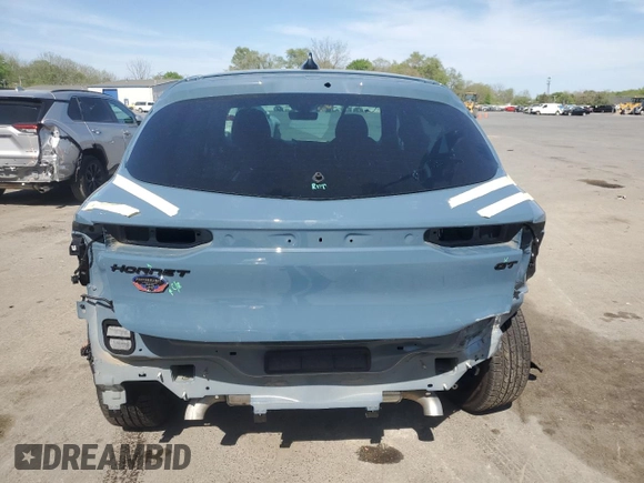 2024 Dodge Hornet GT z VIN ZACNDFAN2R3A39341, wystawiony jako Copart lot #55286145 z przebiegiem 1 518 mil mil oraz Szkoda całkowita • Salvage title. Historia ofert i sprzedaży dostępna na DreamBid. Obrazek 6.