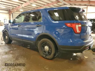 2019 Ford Police Interceptor Utility z VIN 1FM5K8AT1KGB15719, wystawiony jako Copart lot #65549154 z przebiegiem 81 581 mil mil oraz Nie do naprawy. Historia ofert i sprzedaży dostępna na DreamBid. Obrazek 2.