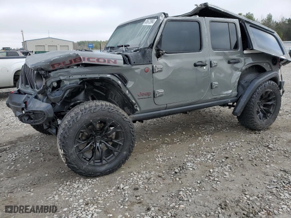 2023 Jeep Wrangler Rubicon with VIN 1C4HJXFG2PW654115, listed as a Copart auction lot 85672984 with 30,794 mi miles and Salvage Title. Bid and sale history available at carsss.com. Image 1.