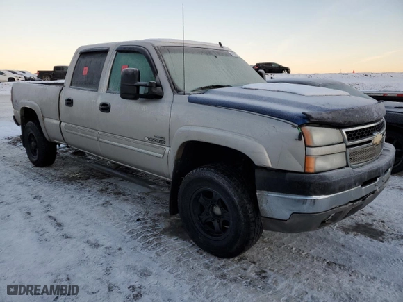 2007 Chevrolet Silverado 2500HD Classic LT3 with VIN 1GCHK23D87F182559, listed as a Copart auction lot 41541255 with 0 mi miles and Salvage Title. Bid and sale history available at carsss.com. Image 4.