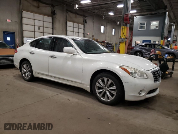 2011 Infiniti M37 with VIN JN1BY1AR6BM372350, listed as a Copart auction lot 84338164 with 233,442 mi miles and Clean Title. Bid and sale history available at carsss.com. Image 4.