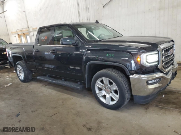 2017 GMC Sierra 1500 SLE with VIN 1GTV2MEC6HZ390166, listed as a Copart auction lot 49555425 with 84,862 mi miles and Salvage Title. Bid and sale history available at carsss.com. Image 4.