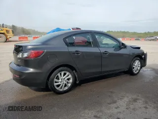 2012 Mazda 3 i Touring with VIN JM1BL1V85C1663227, listed as a Copart auction lot 54205695 with 132,990 mi miles and Salvage title. Bid and sale history available at DreamBid. Image 3.