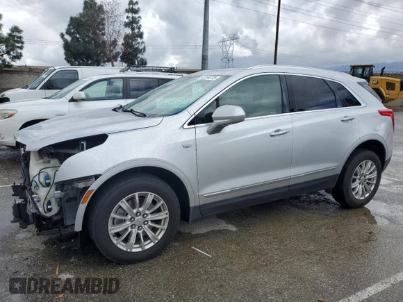 2018 Cadillac XT5 AWD with VIN 1GYKNBRS9JZ219430, listed as a Copart auction lot 48194775 with 59,017 mi miles and Salvage title. Bid and sale history available at DreamBid. Image 1.