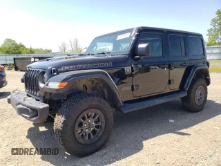 2023 Jeep Wrangler Rubicon 20th Anniversary with VIN 1C4JJXSJ3PW680550, listed as a Copart auction lot 63106855 with 10,069 mi miles and Clean title. Bid and sale history available at DreamBid. Image 1.
