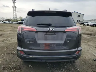 2017 Toyota RAV4 LE with VIN JTMZFREV1HD093842, listed as a Copart auction lot 53039185 with 156,063 mi miles and Clean Title. Bid and sale history available at carsss.com. Image 6.