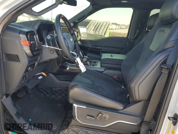 2023 Ford F-150 Raptor with VIN 1FTFW1RJ9PFA82277, listed as a Copart auction lot 86308544 with Not Provided miles and Salvage Title. Bid and sale history available at DreamBid. Image 7.