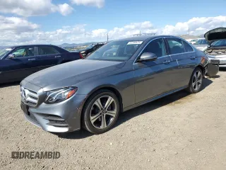 2019 Mercedes-Benz E 300 with VIN WDDZF4JB4KA528818, listed as a Copart auction lot 55290625 with 37,342 mi miles and Salvage title. Bid and sale history available at DreamBid. Image 1.