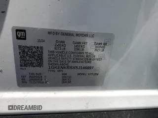 2025 GMC Acadia FWD Elevation z VIN 1GKENKRSXSJ146897, wystawiony jako Copart lot #51534375 z przebiegiem 8 358 mil mil oraz Czysty tytuł • Clean title. Historia ofert i sprzedaży dostępna na DreamBid. Obrazek 13.