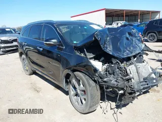 2016 Kia Sorento SX with VIN 5XYPK4A52GG081159, listed as a IAAI auction lot 41757430 with 117,222 mi miles. Bid and sale history available at carsss.com. Image 1.