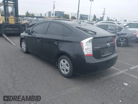 2010 Toyota Prius II with VIN JTDKN3DU5A5193453, listed as a IAAI auction lot 41972973 with 170,316 mi miles and . Bid and sale history available at carsss.com. Image 3.