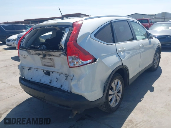 2014 Honda CR-V EX-L with VIN 5J6RM3H71EL028906, listed as a IAAI auction lot 41879936 with 152,416 mi miles and . Bid and sale history available at carsss.com. Image 4.