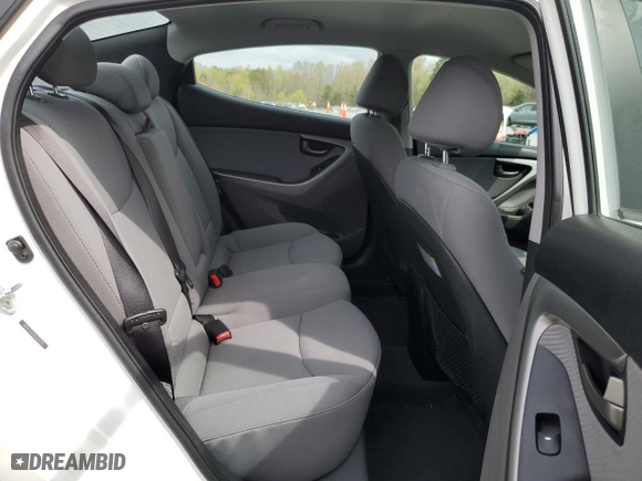 2013 Hyundai Elantra GLS PZEV with VIN 5NPDH4AEXDH386253, listed as a Copart auction lot 51627425 with 93,053 mi miles and Salvage Title. Bid and sale history available at carsss.com. Image 10.