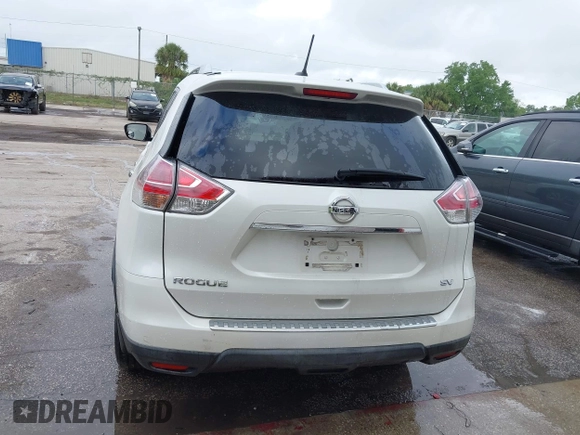 2015 Nissan Rogue S with VIN KNMAT2MT9FP527207, listed as a IAAI auction lot 41927365 with 139,876 mi miles and . Bid and sale history available at DreamBid. Image 16.