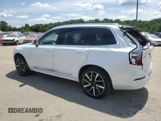 2024 Volvo XC90 Ultimate Bright Theme with VIN YV4062PF3R1200508, listed as a Copart auction lot 66933834 with 5,651 mi miles and Salvage Title. Bid and sale history available at carsss.com. Image 2.