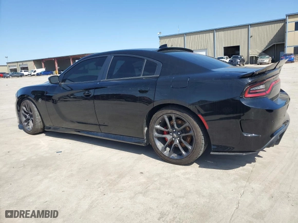 2017 Dodge Charger SRT Hellcat with VIN 2C3CDXL97HH520020, listed as a Copart auction lot 47194245 with 66,206 mi miles and Salvage Title. Bid and sale history available at carsss.com. Image 2.