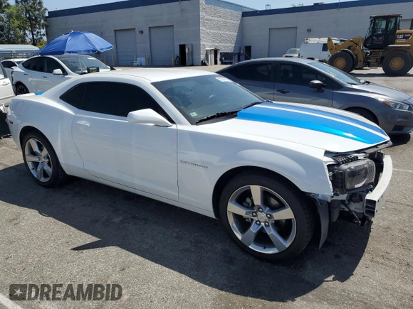 2011 Chevrolet Camaro 1LT with VIN 2G1FB1ED2B9129123, listed as a Copart auction lot 57298145 with 28,020 mi miles and Salvage title. Bid and sale history available at DreamBid. Image 4.