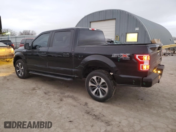 2020 Ford F-150 XL with VIN 1FTEW1EP8LFB74481, listed as a Copart auction lot 47647465 with 74,365 mi miles and Salvage Title. Bid and sale history available at carsss.com. Image 2.