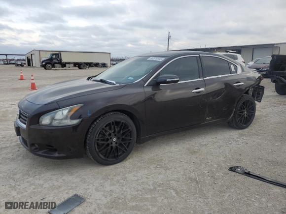 2014 Nissan Maxima 3.5 SV with VIN 1N4AA5APXEC907747, listed as a Copart auction lot 88879645 with 137,362 mi miles and Salvage Title. Bid and sale history available at carsss.com. Image 1.