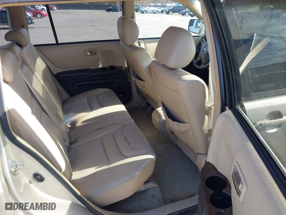 2003 Toyota Highlander with VIN JTEHF21A930130458, listed as a IAAI auction lot 41088031 with 159,749 mi miles. Bid and sale history available at carsss.com. Image 8.