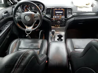 2021 Jeep Grand Cherokee Trailhawk with VIN 1C4RJFLT3MC581673, listed as a Copart auction lot 44993235 with 18,227 mi miles and Salvage Title. Bid and sale history available at carsss.com. Image 8.