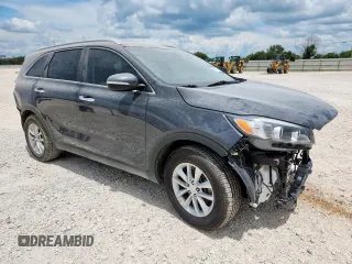 2017 Kia Sorento LX with VIN 5XYPG4A54HG223126, listed as a Copart auction lot 62407715 with 107,857 mi miles and Salvage title. Bid and sale history available at DreamBid. Image 4.