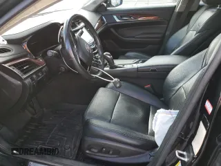 2014 Cadillac CTS Luxury AWD with VIN 1G6AX5S38E0160464, listed as a Copart auction lot 45675495 with 132,439 mi miles and Salvage Title. Bid and sale history available at DreamBid. Image 7.
