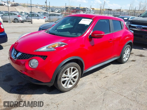 2016 Nissan Juke S with VIN JN8AF5MR2GT601724, listed as a IAAI auction lot 42053764 with 123,292 mi miles. Bid and sale history available at carsss.com. Image 17.