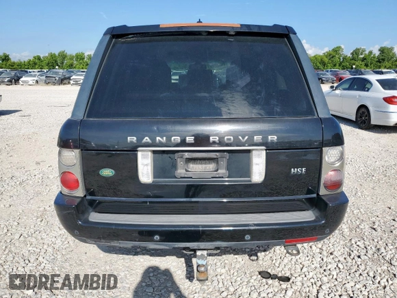 2008 Land Rover Range Rover HSE with VIN SALMF154X8A297021, listed as a Copart auction lot 62323445 with 139,629 mi miles and Clean title. Bid and sale history available at DreamBid. Image 6.
