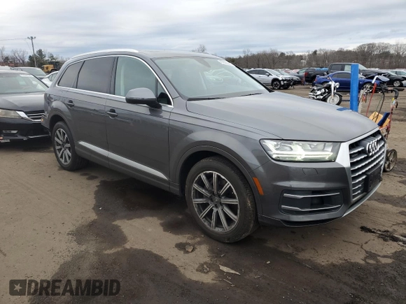 2019 Audi Q7 Premium Plus with VIN WA1LAAF7XKD013901, listed as a Copart auction lot 47856365 with 87,419 mi miles and Salvage Title. Bid and sale history available at carsss.com. Image 4.