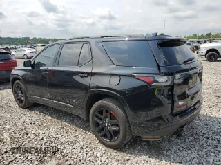 2018 Chevrolet Traverse Premier with VIN 1GNERKKW0JJ177109, listed as a Copart auction lot 61744104 with 135,533 mi miles and Salvage Title. Bid and sale history available at carsss.com. Image 2.